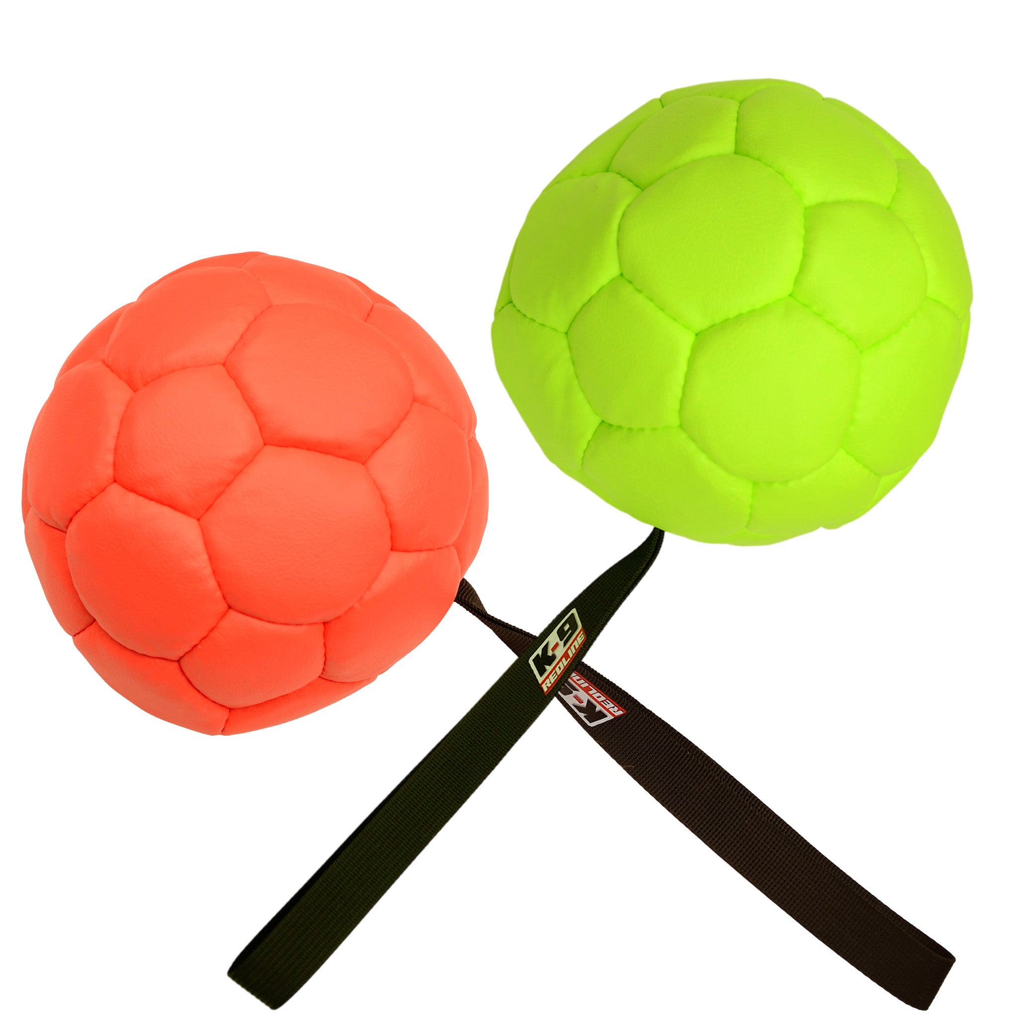 Deflated Leather Reward Ball – Redline K-9