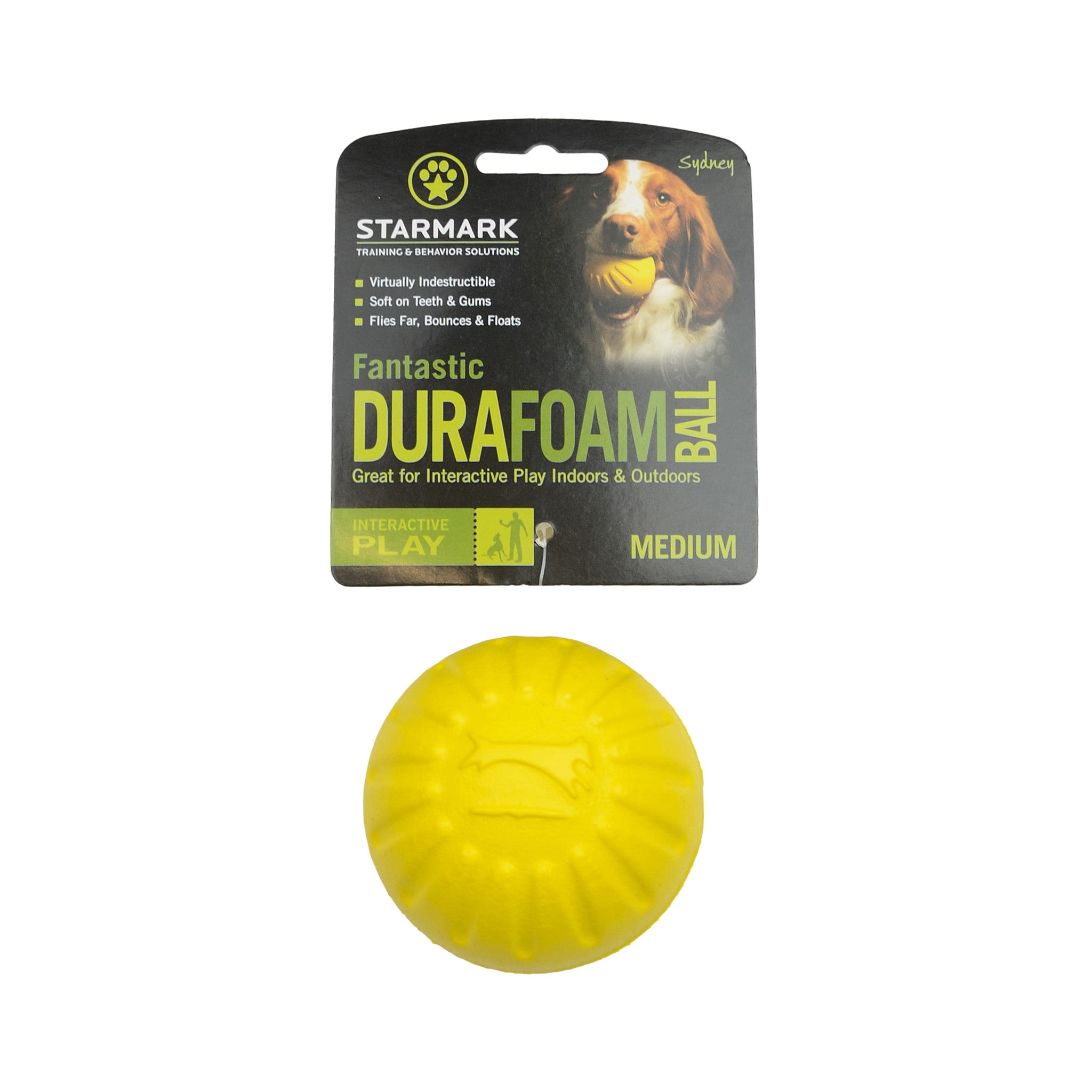 Starmark Fantastic Durafoam Ball Medium Redline K 9