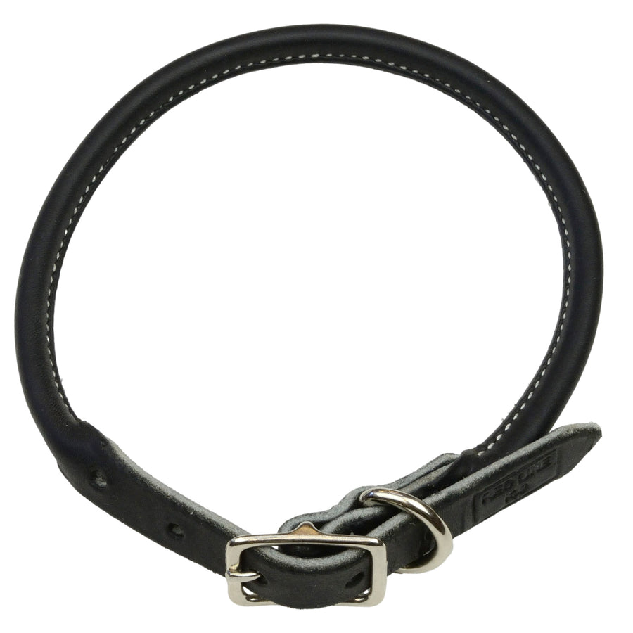 Adjustable Rolled Ultra Leather Collar