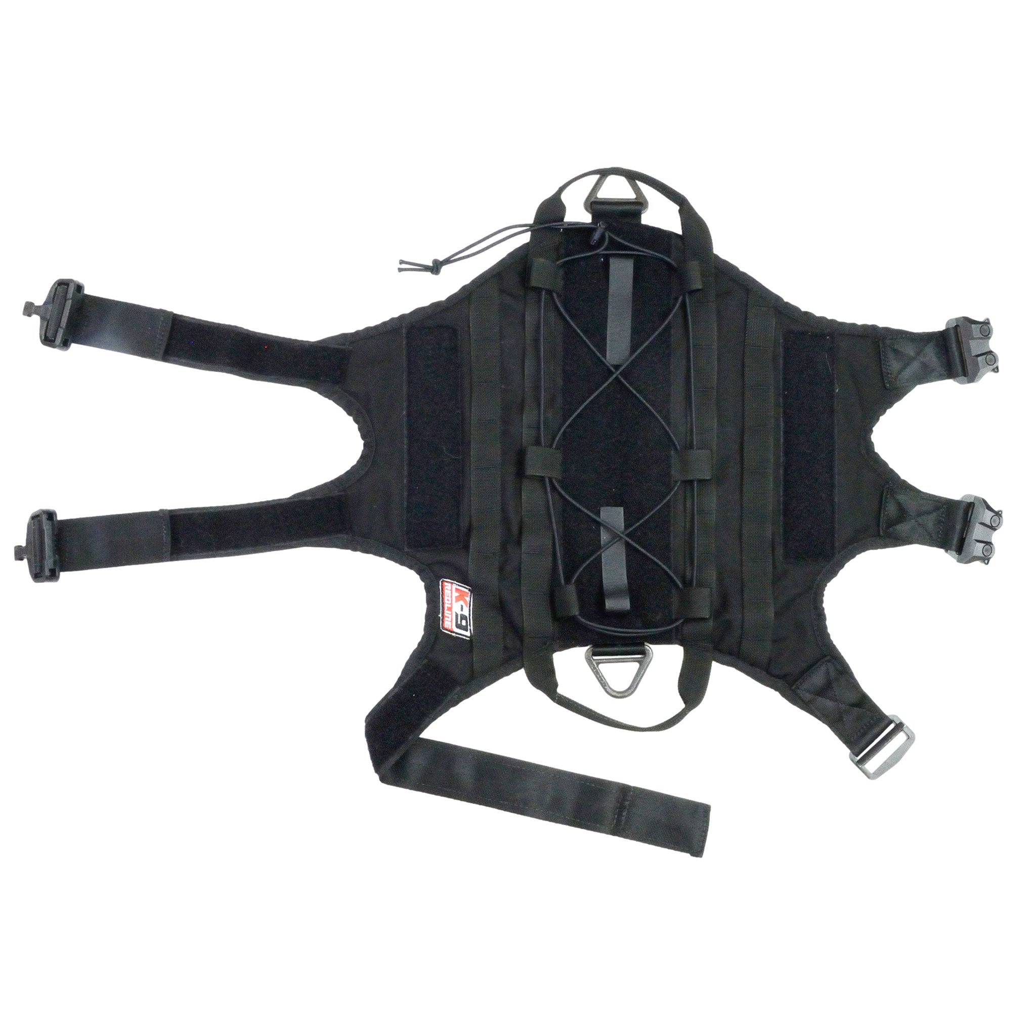 Redline K-9 Tactical Operations Harness - Black