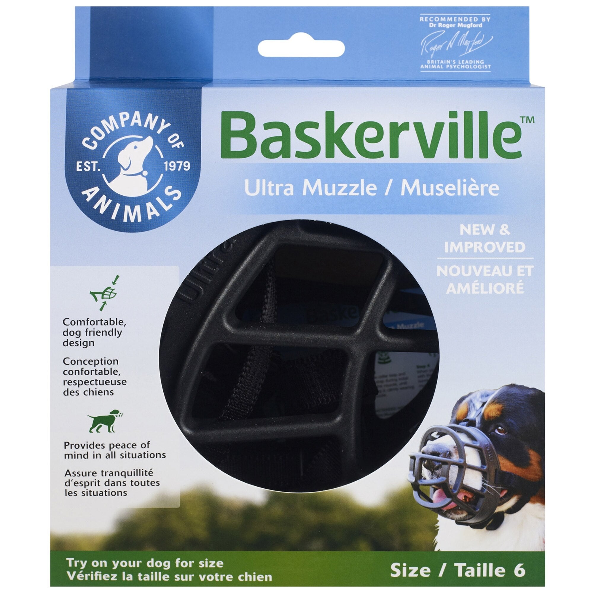Baskerville Ultra Muzzle – Redline K-9